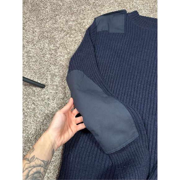 Vintage Mitts Nitts Polar Wear Military Service Issue Wool Sweater Men’s L (44) - Picture 6 of 11